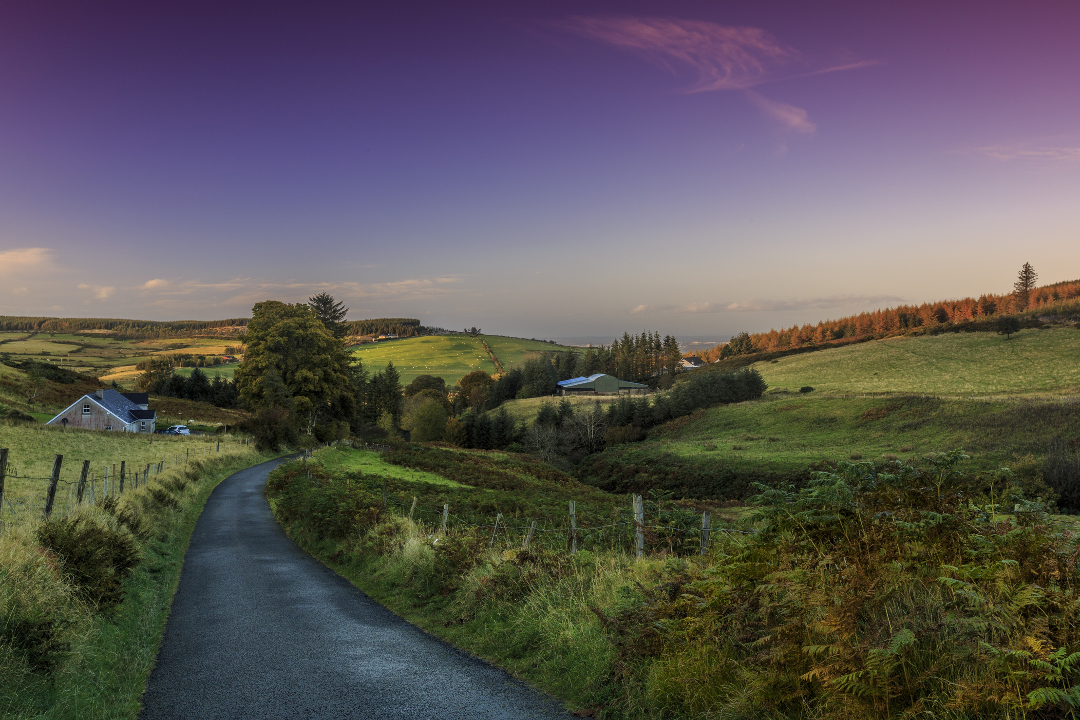 Landscape in Ireland